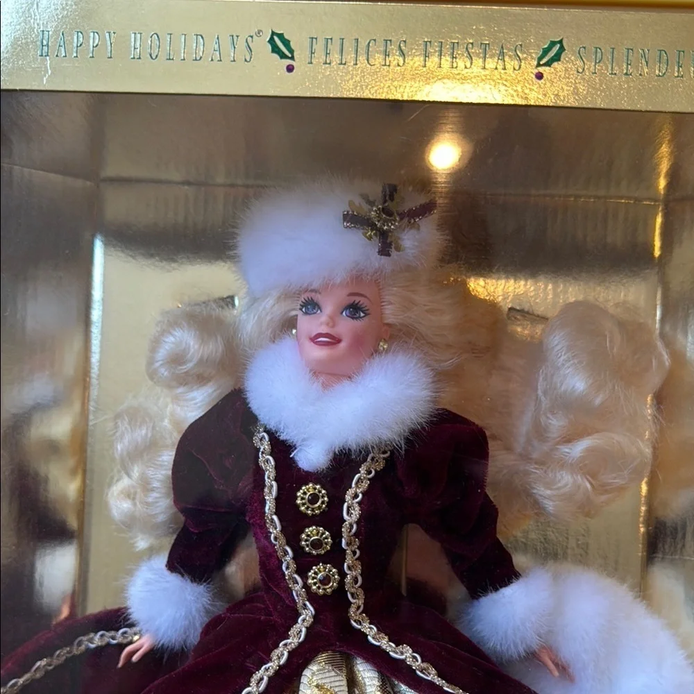 1996 Holiday Barbie, new in box